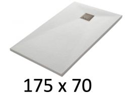Brusekar 175x70 cm i resin ekstra fladt TECNIK