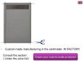Extra-flat resin gutter shower tray ETNA COVER