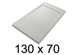Douchebak, design, 130x70 cm, Acrystone hars - ETNA COVER 70x130