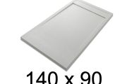 Douchebak, design, 140x90 cm, Acrystone hars - ETNA COVER 90x140