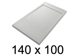 Receveur douche italienne, 140x100 cm, resine - ETNA COVER 100x140