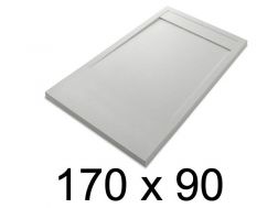 Douchebak, design, 170x90 cm, Acrystone hars - ETNA COVER 90x170