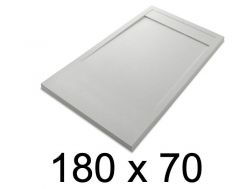 Douchebak, design, 180x70 cm, Acrystone hars - ETNA COVER 70x180
