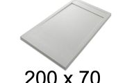 Receveur douche italienne, 200x70 cm, resine - ETNA COVER 70x200