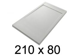 Receveur douche italienne, 210x80 cm, resine - ETNA COVER 80x210