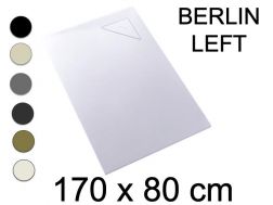 Bruser, 170x80 cm, hÃ¸jre vinkelaflÃ¸b - BERLIN RIGHT 80x170