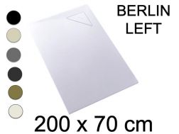 Bruser, 200x70 cm, hÃ¸jre vinkelaflÃ¸b - BERLIN RIGHT 70x200