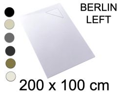 Bruser, 200x100 cm, hÃ¸jre vinkelaflÃ¸b - BERLIN RIGHT 100x200