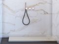 Receveur de douche recoupable, 140x80 cm, resine min�rale allegee Style