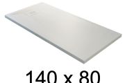Receveur de douche recoupable, 140x80 cm, resine minérale allegee - BLAY