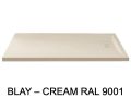 Guilty douchebak, 180x80 cm, lichtgewicht minerale hars - BLAY 80x180