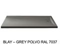 Guilty douchebak, 180x80 cm, lichtgewicht minerale hars - BLAY 80x180