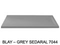 Guilty douchebak, 180x80 cm, lichtgewicht minerale hars - BLAY 80x180