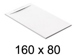 Receveur de douche recoupable 160x80 cm evacuation discrete - PINO