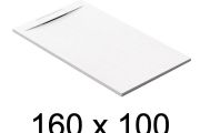 Receveur de douche recoupable 160x100 cm evacuation discrete - PINO
