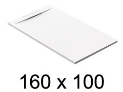 Receveur de douche recoupable 160x100 cm evacuation discrete - PINO