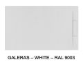 Brusebadsbakke, flad, lavet af mineralsk harpiks - WALL Design