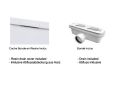 Receveur douche, design, en rsine minrale - GALERAS