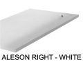 Receveur de douche, evacuation angle droit, 140 x 90 cm, recoupable - ALESON DROITE