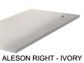 Receveur de douche, evacuation angle droit, 140 x 90 cm, recoupable - ALESON DROITE