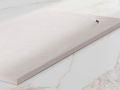 Receveur de douche, evacuation angle droit, 140 x 90 cm, recoupable - ALESON DROITE