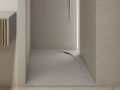Receveur de douche, evacuation angle droit, 140 x 90 cm, recoupable - ALESON DROITE