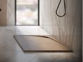 Receveur de douche, evacuation angle droit, 140 x 90 cm, recoupable - ALESON DROITE