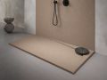 Receveur de douche Design, evacuation angle gauche, recoupable - NAJERA GAUCHE 120