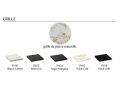 Receveur de douche Design, evacuation angle droit, recoupable - NAJERA DROITE 120