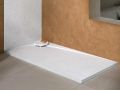 Receveur de douche Design, evacuation angle droit, recoupable - NAJERA DROITE 120