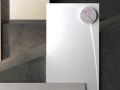 Receveur de douche Design, evacuation angle droit, recoupable - NAJERA DROITE 120