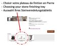 Receveur de douche Design, evacuation angle droit, recoupable - NAJERA DROITE 120