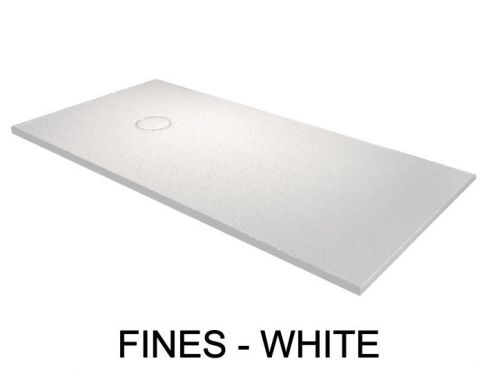 temp => Receveur de douche, 120x70 cm, recoupable, design - FINES