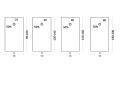 temp => Receveur de douche, 120x70 cm, recoupable, design - FINES