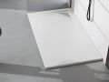 Receveur de douche recoupable, bonde en angle - MUNICH 120