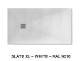 Douchebak, groot formaat, breedte 240 cm, hars extra plat - SLATE XL