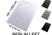 Receveur de douche, evacuation angle gauche - BERLIN GAUCHE 210