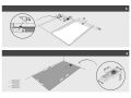 Receveur douche italienne avec caniveau 230 cm resine extra plat - VENISE XL
