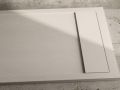 Receveur douche grand taille caniveau, resine - ETNA XL COVER 230