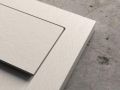 Receveur douche grand taille caniveau, resine - ETNA XL COVER 220