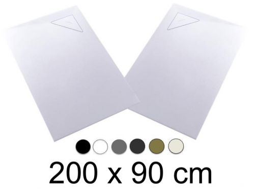 Brusekar, 200x90 cm, hÃ¸jre vinkelaflÃ¸b BERLIN