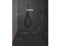 Marble Dark 60x120 cm - Panneau mural en SPC, finition marbre noir