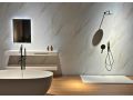 Marble Gold 60x120 cm - Panneau mural en SPC, finition marbre beige
