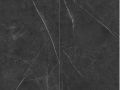 Marble Dark 60x120 cm - Revtement sol en SPC, finition marbre noir