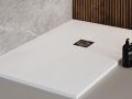 Receveur de douche, 200x70 cm, resine finition Pizarra, recoupable - CHIVA 70x200