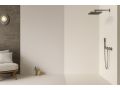 Vertigo Light 60x120 cm - Panneau mural en SPC, finition ciment gris clair