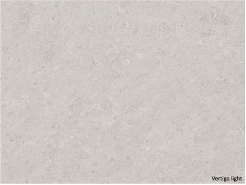 Vertigo Light 60x120 cm - Panneau mural en SPC, finition ciment gris clair