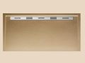 Receveur de douche caniveau latral - EDGE 140x80