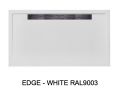 Receveur de douche caniveau latral - EDGE 140x90
