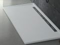 Receveur de douche caniveau latral - EDGE 180x80
